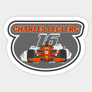 Charles Leclerc 16 Sticker